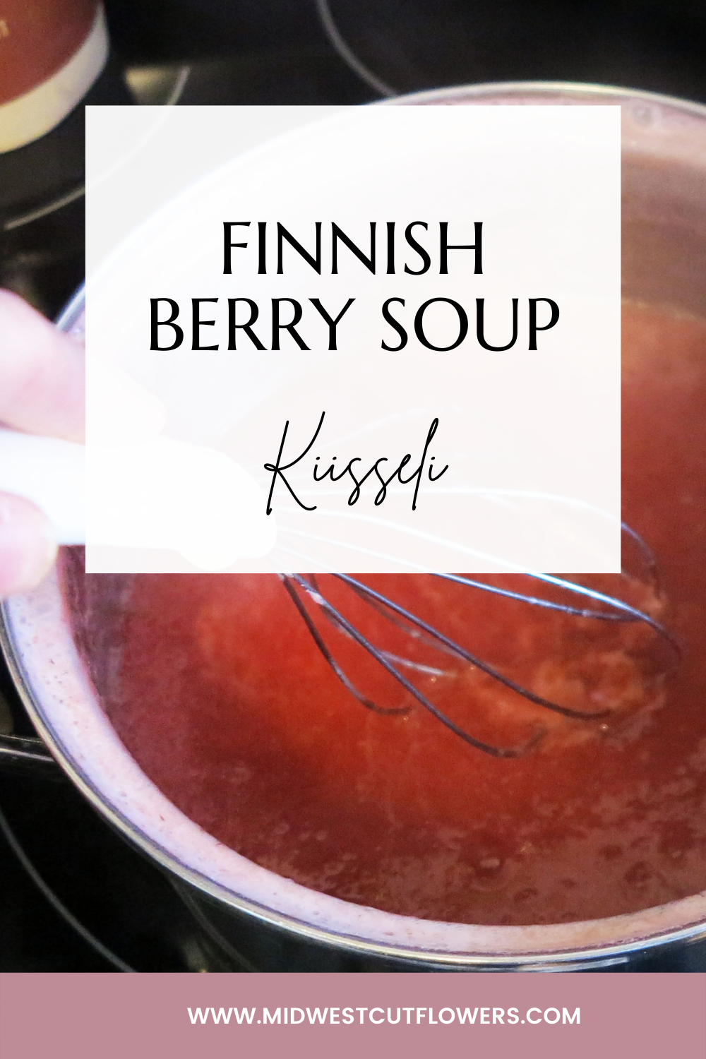 Finnish berry soup