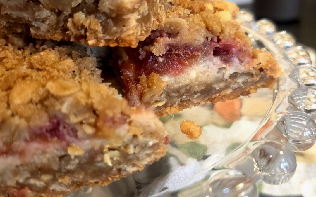 the best rhubarb crisp cheesecake recipe