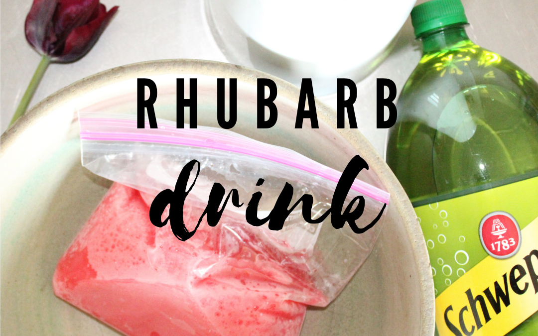 rhubarb punch recipe easy summer drink recipes