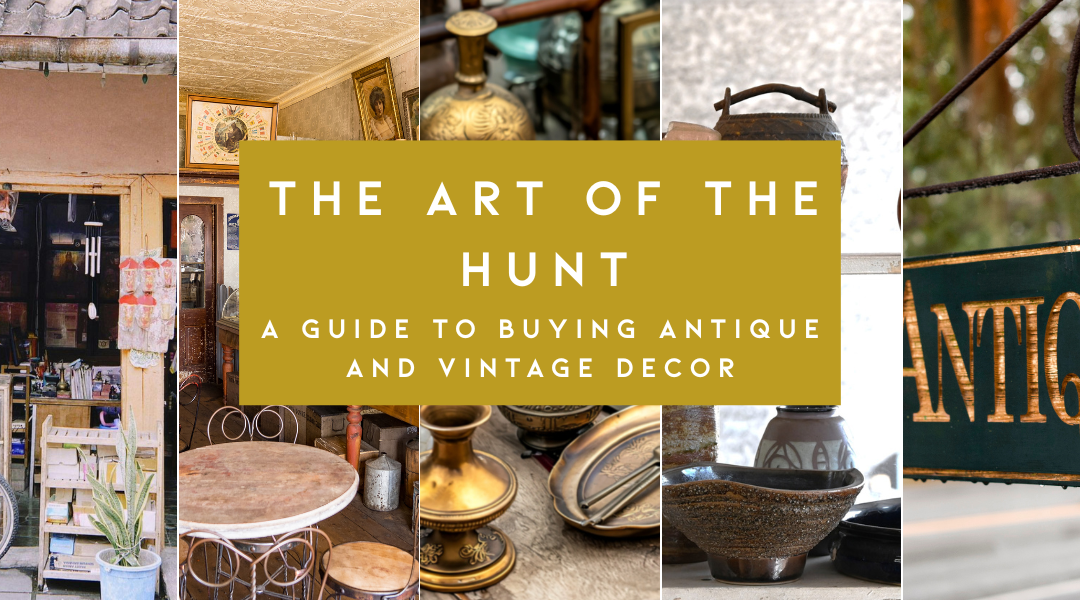 What to watch out for when shopping for vintage decor